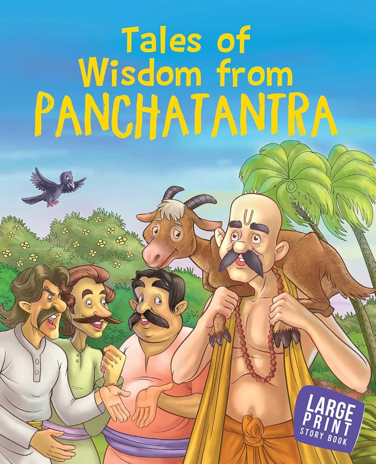 Tales of Wisdom from Panchatantra : Large Print